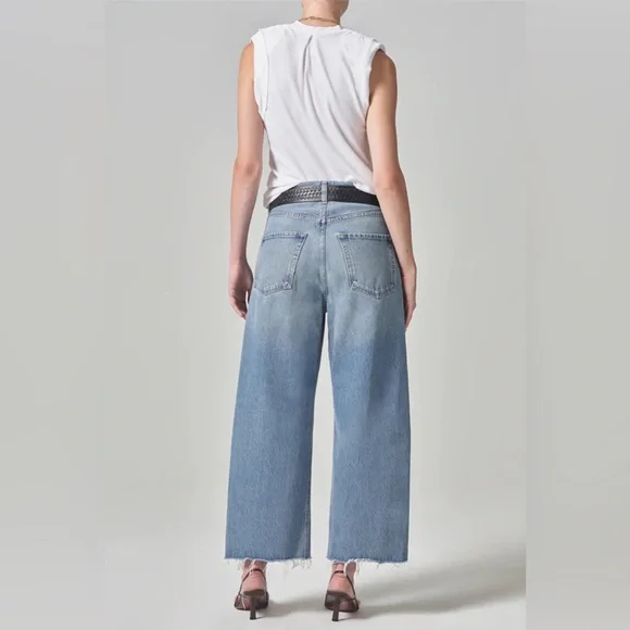 Citizens of Humanity Ayla Raw Hem Crop - Picture 3 of 10